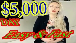 How To Become Rich - How To Make $5,000 PER DAY Easy & Fast