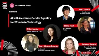 Day-2 EmpowerHer Stage AI will Accelerate Gender Equality for Women in Technology