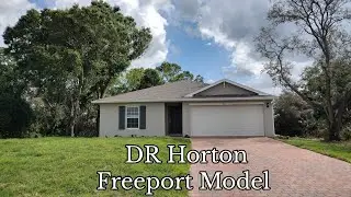 New Construction Home under $300K. Port LaBelle, FL. DR Horton Freeport Model - 4 Bed, 2 Bath, 2 Car