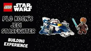 Lego Plo Koon's Jedi Starfighter / chillout building experience
