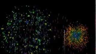 Fireworks in after effects (Trapcode Particular)