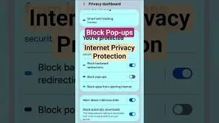 Block Pop-ups | Prevent websites from showing Pop-ups #internetprivacy