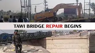 After August Collapse, Reconstruction of 4th Tawi Bridge Begins in Jammu