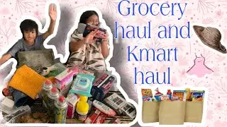 Grocery haul and Kmart haul! Nakakatawa 😂- Intan FamilyVlogs