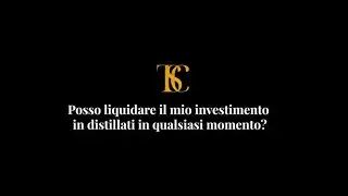 Posso liquidare il mio investimento in distillati in qualsiasi momento? - The Spirits Club