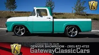 1958 Ford F100 - Denver Showroom #175 Gateway Classic Cars