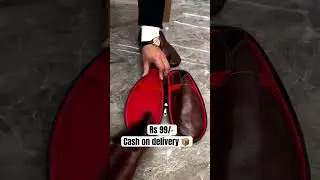 Branded foldable leather shoes from amazon | amazon finds | shorts #amazon #flipkart #meesho #shorts