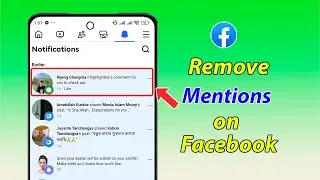 How to remove mention in facebook comment
