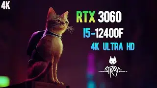 Stray : RTX 3060 + I5 12400f 4K Ultra HD