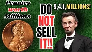 2001 D penny to look for! Penny worth money you should know about!