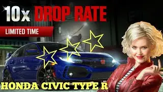 CSR Racing 2 Honda Civic Type R 10x DROP RATE