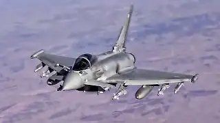 Refuel Inflight: RAF Typhoon, B-1 Lancer, F-15 Strike Eagle