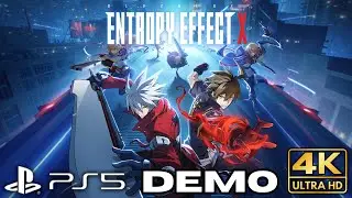 BlazBlue Entropy Effect X Full Demo Gameplay | PS5 | 4K HDR | No Commentary Gaming
