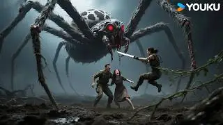 💪🕷️💥The woman skillfully killed the spider! | Crazy Spider |YOUKU MONSTER MOVIE