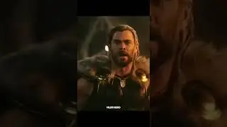 Jane lifts Thor's Mjolnir Thor: Loveand Thunder edit| Marvel hd status# shorts