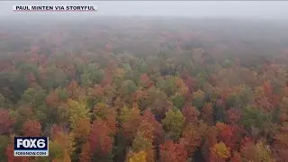 Fall colors in Northern Wisconsin caught on drone cam | FOX6 News Milwaukee