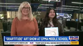 Grartitude Art Show at C.P.M.A Middle School