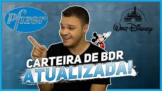 CARTEIRA ATUALIZADA! ENTRANDO (#PFIZ34) E (#DISB34) SAINDO (#FBOK34) E (#GOGL34) | JULE FINAN&Ccedil;AS