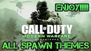 Call of Duty 4 Modern Warfare Remastered All Spawn Themes