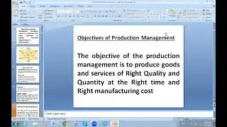 3 production ,types of production systems