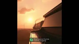 Piano | Slow Steam at Sunrise | Chill and Relaxing Music for Morning Vibe