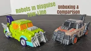 Buzzworthy Bumblebee Robots In Disguise 2000 Universe Tow-Line -  Unboxing & Comparison Rodimusbill
