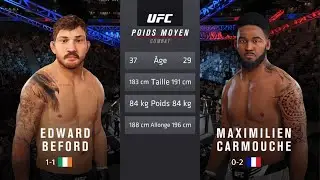 UFC 4 | Edward Beford vs Maximilien Carmouche | Middleweight | BL studio 33