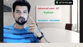 2021 A/L ICT Paper Discussion | Python | MCQ -44 | For Loop