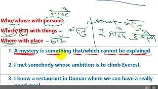 Relative Clause taught by Netra Prasad Ghimire #netrasir  The Best Preparation