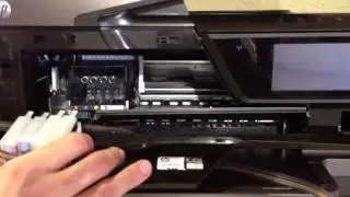HP Officejet Pro 8600 Plus CISS Install Part 3