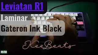 Leviatan R0 | Gateron Ink Black | KeeBeats