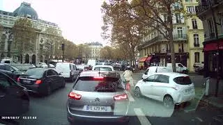 Un accident &agrave; Paris- An accident in Paris