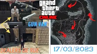 EMPLACEMENTS GUN VAN + DEALERS DE RUE 17/03/2023