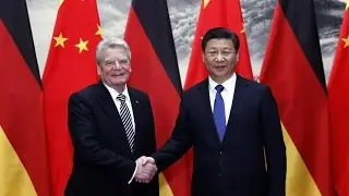 President Xi Jinping meets German President Joachim Gauck in Beijing