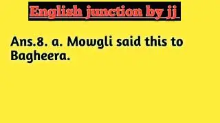 Magic Carpet Publication/Class-8th/English/Chapter -13 /Questions and Answers 