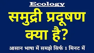 समुद्री प्रदूषण क्या है | Marine Pollution Kya Hai | Environment