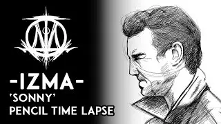 'Sonny' Pencilling Timelapse -IZMA-