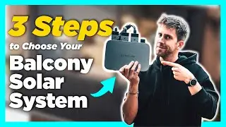 EcoFlow PowerStream | Настройте солнечную систему на балконе за 3 шага