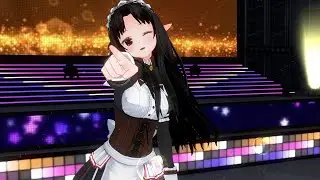【COM3D2】黒髪エルフメイドさんの「stellar my tears」