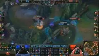 NA LCS TIP vs GV Game 4 Highlights Playoffs Quarterfinals 2015