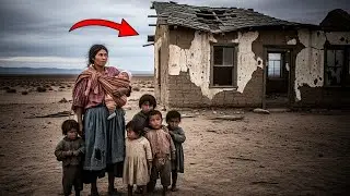 Expulsada en Nochebuena con cuatro hijos — pero el pesebre abandonado escondía un milagro