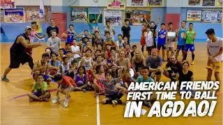STEP UP BASKETBALL DAVAO CITY PHILIPPINES 2018: American Friends first time Balling in Agdao