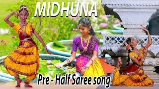 Midhuna Pre - Half Saree songs