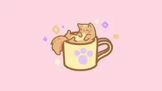 cat-a-latte ~ cute lofi cafe music [copyright free song mix] to listen to on your daily commute
