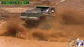 SINGER SLINGER MUD TRUCK SKIMS THE POND
