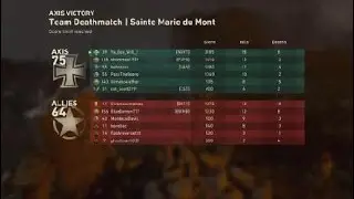 Call of Duty: WWII (28-8) TDM Gameplay @ St. Marie du Mont (Ya_Boy_Will_2)