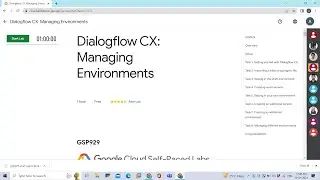 Dialogflow CX: Managing Environments #gcp #googlecloudplatform #arcade #qwiklabs