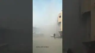 Israeli forces launched dozens of smoke and gas b*mbs on the town of Beit Lahia in the northern Gaza