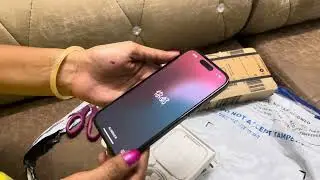 Unboxing IPHONE 15 BLACK COLOUR  AND STEP BY STEP SET UP 