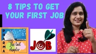 8 tips to get your first job in Pharma Industry